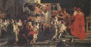 Peter Paul Rubens Coronation of Marie de'Medici (mk05) oil painting